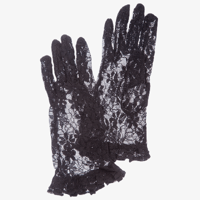 黒の手袋