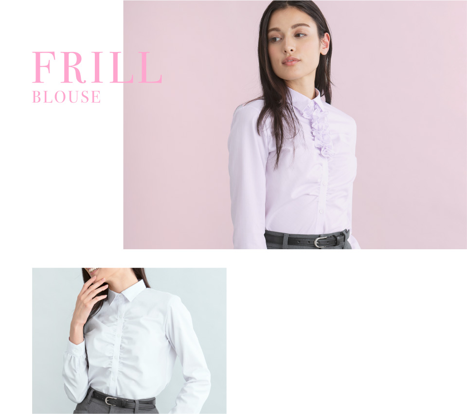 FRILL BLOUSE